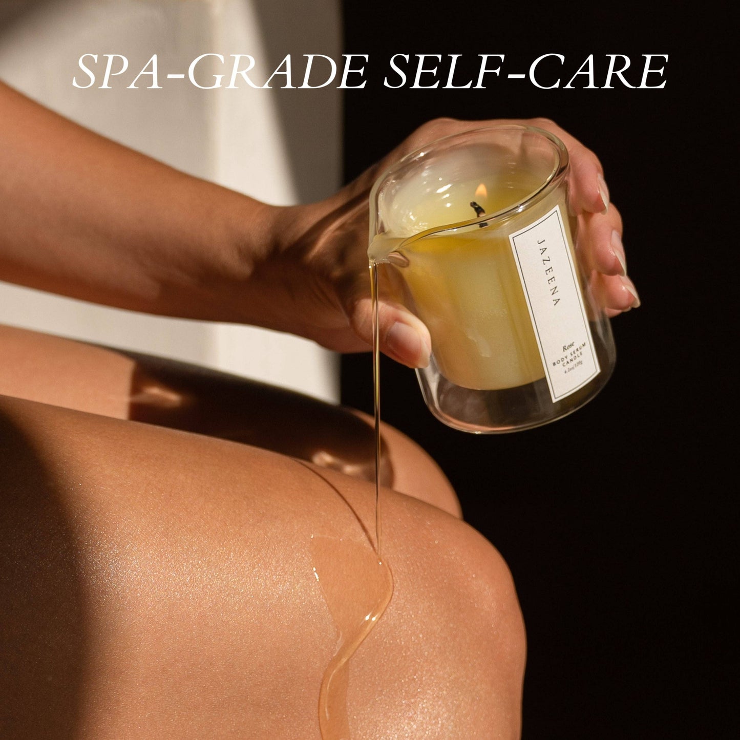 Organic Body Serum Candle